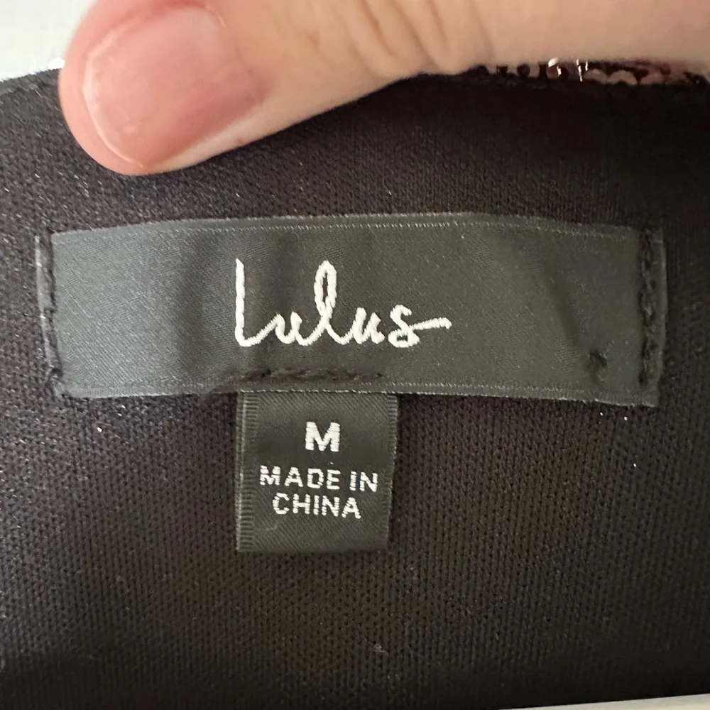 Lulus Silver Sequin Dress - Picture 4 of 4